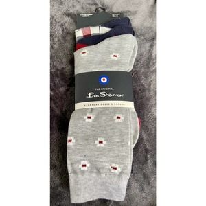 Ben Sherman The Original Men's 3-Pairs Everyday Sock Men Shoe size - 6-12 SO02